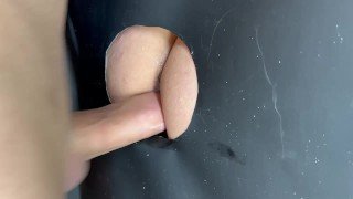 Gloryhole creampie